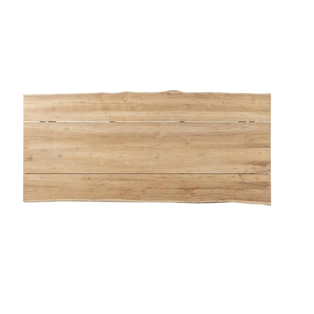 Taste 4SO Belmond Essstuhl Anthrazit + Erster Fluss Waldtisch Teak/Alu 240 cm