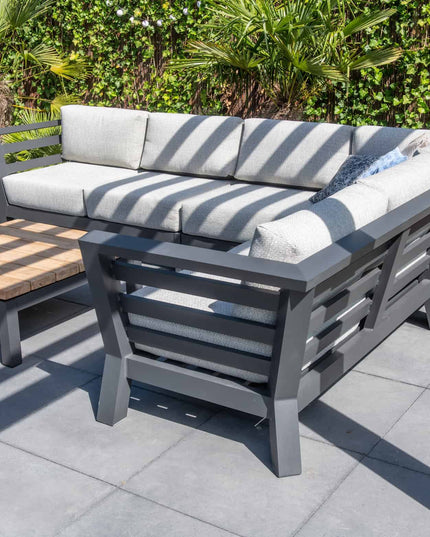 4 Seasons Outdoor Meteoro Lounge Set + Mitte + Kosmische Kaffeetische HPL