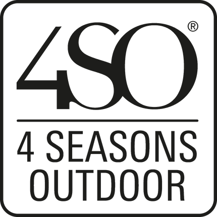 4 Seasons Outdoor Capalbio organische 3-zits lounge bank incl. 3 kussens