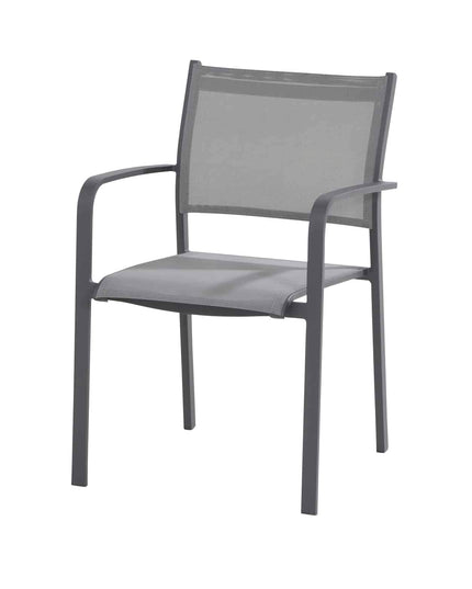 Taste 4SO Tosca Dining Anthrazit + Optimales Verschiebungstisch Keramik 220-280-340 cm