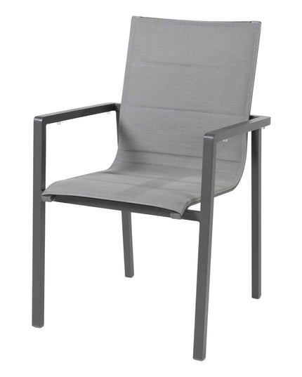 Taste 4SO Bari Stackable Essstuhl + optimale Keramik Tabelle 220-280-340 cm