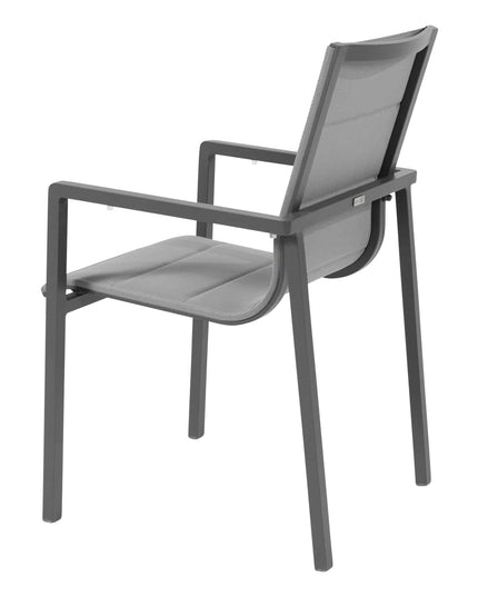 Taste 4SO Bari Stackable Essstuhl + optimale Keramik Tabelle 220-280-340 cm