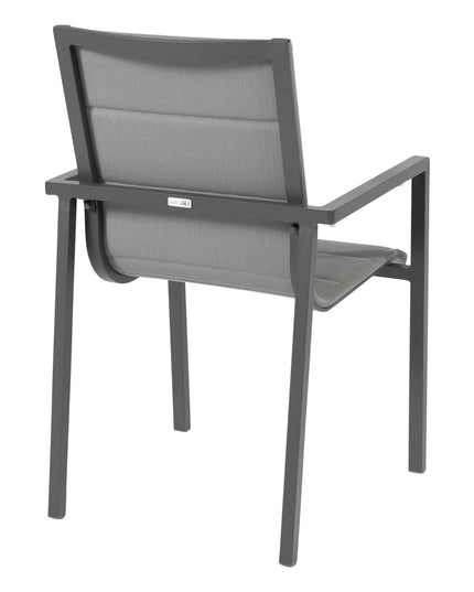 Taste 4SO Bari Stackable Essstuhl + optimale Keramik Tabelle 220-280-340 cm