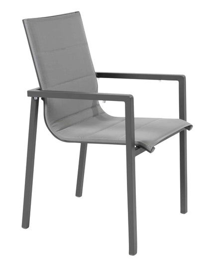 Taste 4SO Bari Stackable Essstuhl + optimale Keramik Tabelle 220-280-340 cm