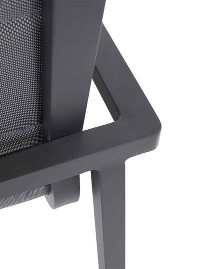 Taste 4SO Bari Stackable Essstuhl + optimale Keramik Tabelle 220-280-340 cm