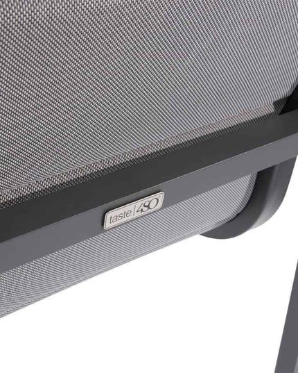 Taste 4SO Bari Stackable Essstuhl + optimale Keramik Tabelle 220-280-340 cm