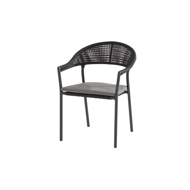 Taste 4SO Sienna dining + Prado teak tafel 130 Ø cm