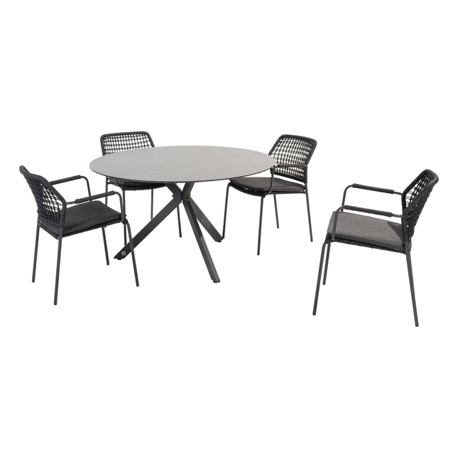 Taste 4SO Barista Dining Anthrazit + 4 Seasons Outdoor