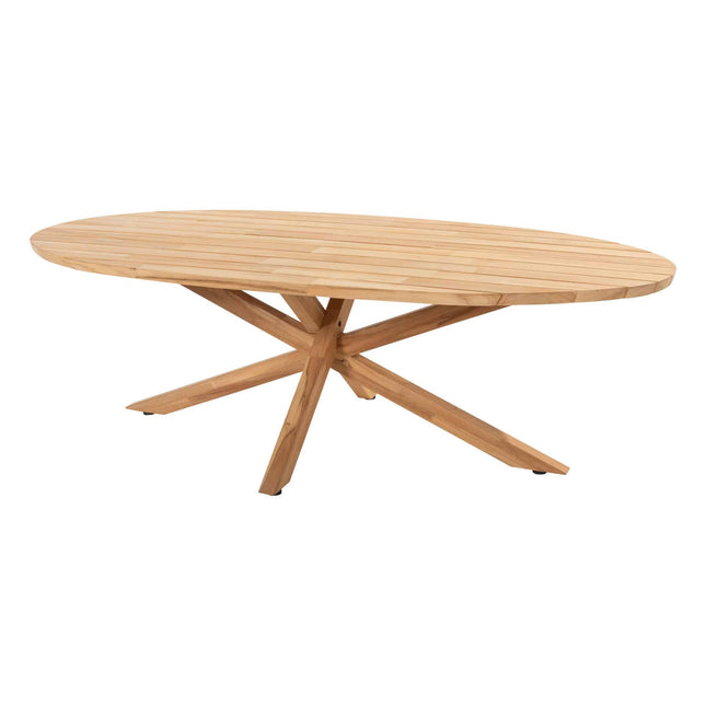 4 Seasons Outdoor Jura Dining + Taste 4SO Prado Teaktisch Oval 240 cm