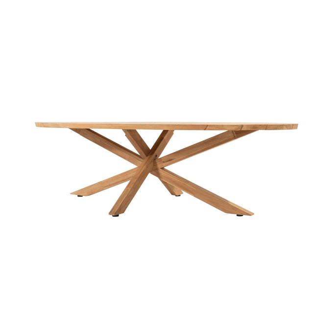 4 Seasons Outdoor Jura Dining + Taste 4SO Prado Teaktisch Oval 240 cm