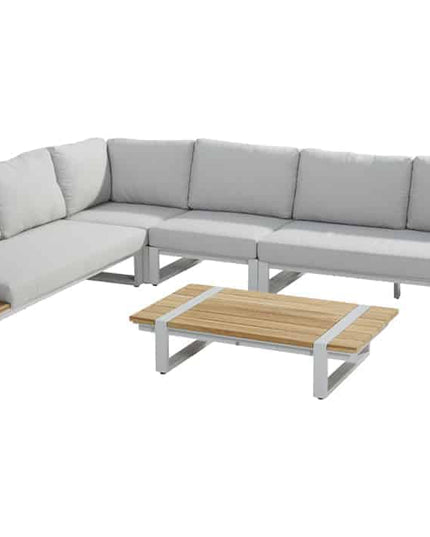 Taste 4SO Country loungeset frost grey + center + salontafel