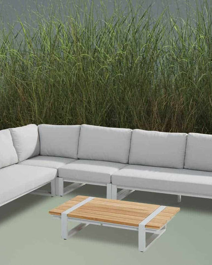 Taste 4SO Country loungeset frost grey + center + salontafel