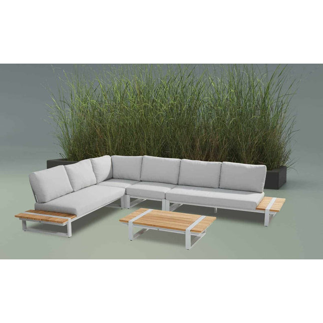 Taste 4SO Country loungeset frost grey + center + salontafel