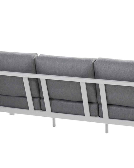 Taste 4SO Ginger loungeset wit + salontafel 120 x 64,5 cm