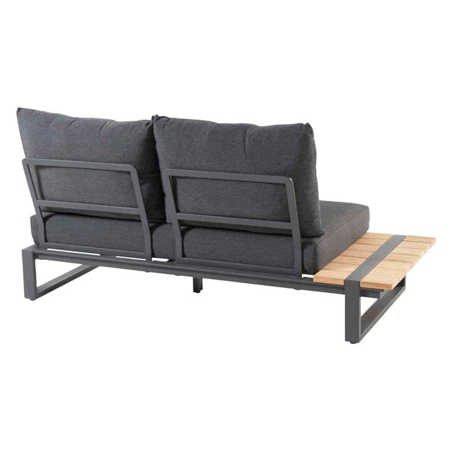 Taste 4SO Country loungeset modulair antraciet + salontafel 110 x 65 cm