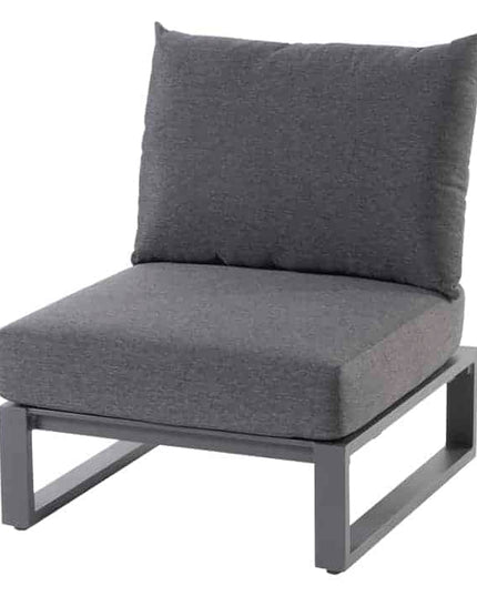 Taste 4SO Country loungeset modulair antraciet + salontafel 110 x 65 cm