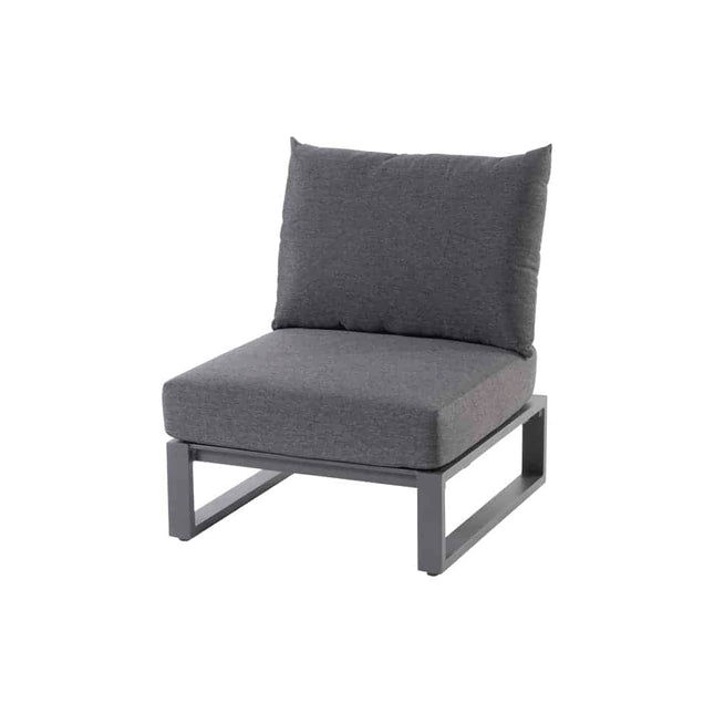Taste 4SO Country loungeset modulair antraciet + salontafel 110 x 65 cm