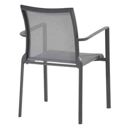 Taste 4SO Melbourne Dining + Fiesta Tisch mit Teaktisch -Tisch 90 Ø CM