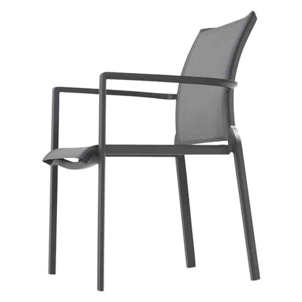 Taste 4SO Melbourne Dining + Fiesta Tisch mit Teaktisch -Tisch 90 Ø CM