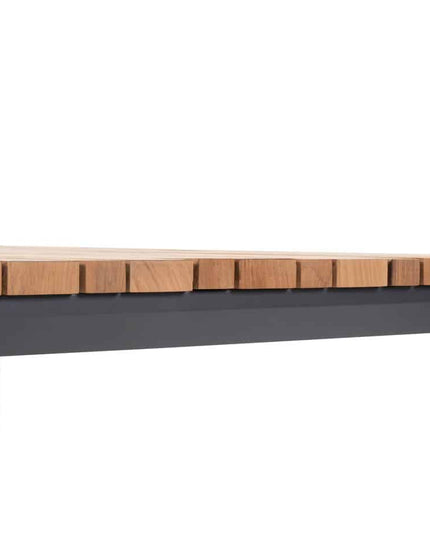 Taste 4SO Tosca Dining Anthrazit + Ridge Teak Tabelle 220 cm