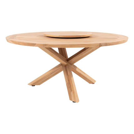 Taste 4SO Prado Teak Tabelle 160 Ø CM Teak -Basis