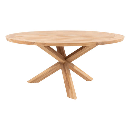 Taste 4SO Prado Teak Tabelle 160 Ø CM Teak -Basis