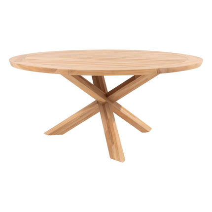 Taste 4SO Prado Teak Tabelle 160 Ø CM Teak -Basis