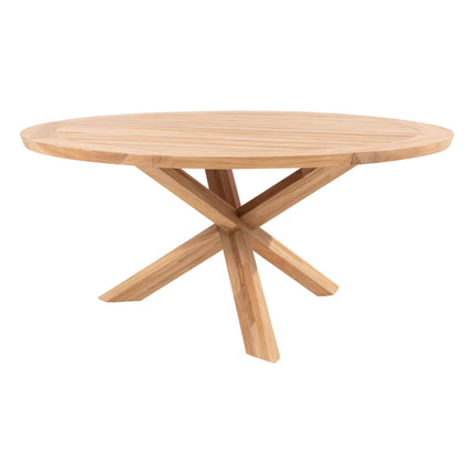 Taste 4SO Prado Teak Tabelle 160 Ø CM Teak -Basis