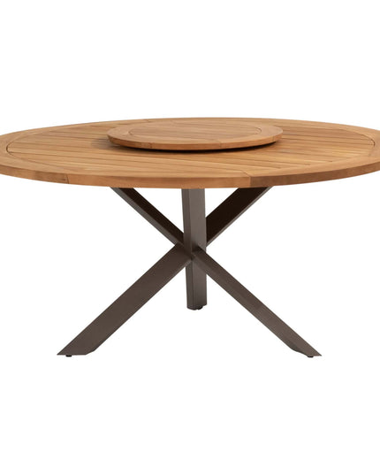 4 Seasons Outdoor Veneto Dining Terre + Geschmack 4SO Prado Teak Tabelle 160 Ø CM