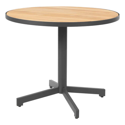 Taste 4SO Melbourne Dining + Fiesta Tisch mit Teaktisch -Tisch 90 Ø CM