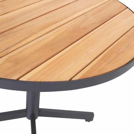 Taste 4SO Melbourne Dining + Fiesta Tisch mit Teaktisch -Tisch 90 Ø CM
