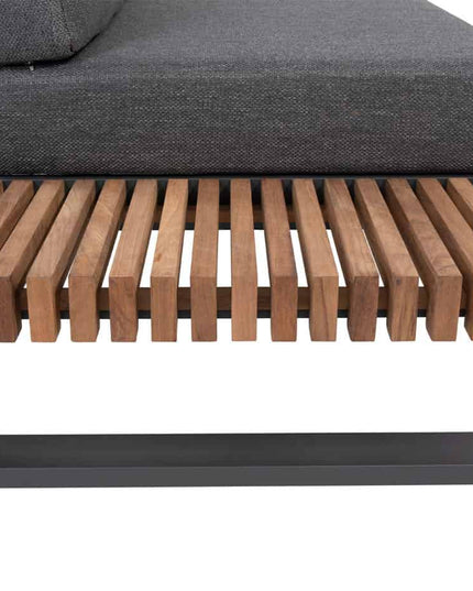 Taste 4SO Kioto loungeset modulair antraciet + salontafel 120 x 60 cm