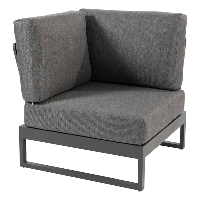Taste 4SO Kioto loungeset modulair antraciet + salontafel 120 x 60 cm