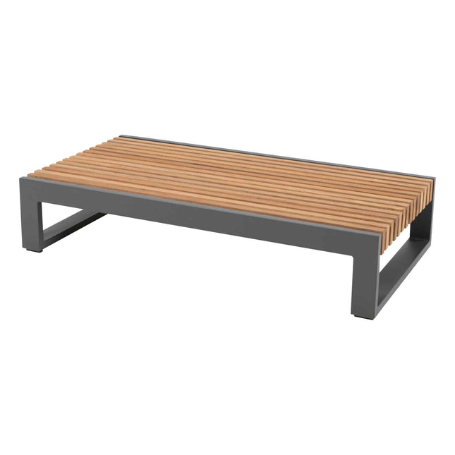 Taste 4SO Kioto loungeset modulair antraciet + salontafel 120 x 60 cm