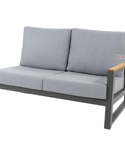 Taste 4SO Gigi Lounge Set Anthrazit ohne Couchtisch