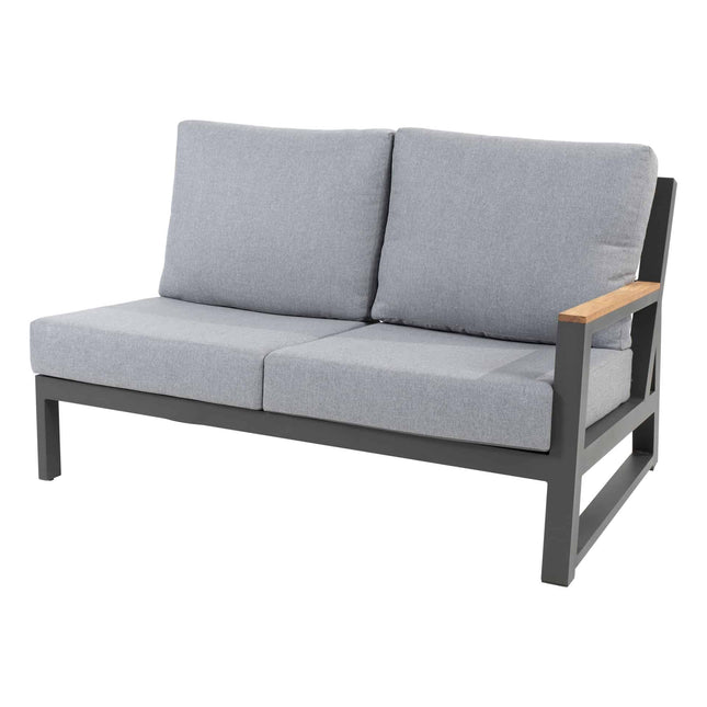 Taste 4SO Gigi loungeset antraciet zonder salontafel