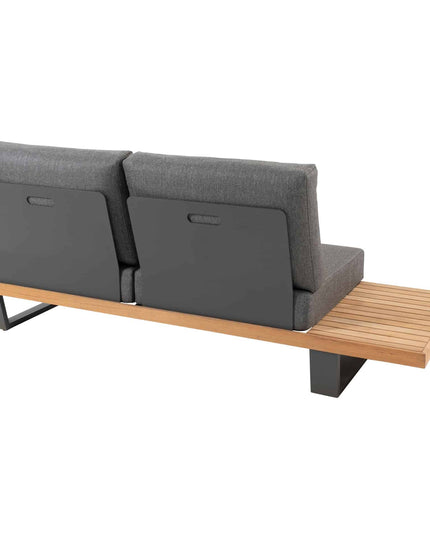 Taste 4SO Emerald hoekbank modulair + salontafel 120 x 66,5 cm