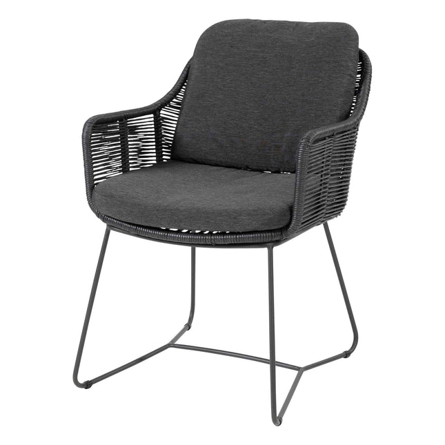 Taste 4SO Belmond Dining Anthrazit + Prado Tabelle 160 Ø cm