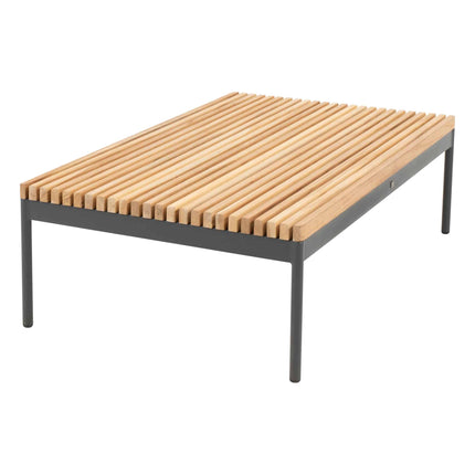 Taste 4SO Sakura Couchtisch mit Teaktisch -Tisch 120 x 70 x 35 cm