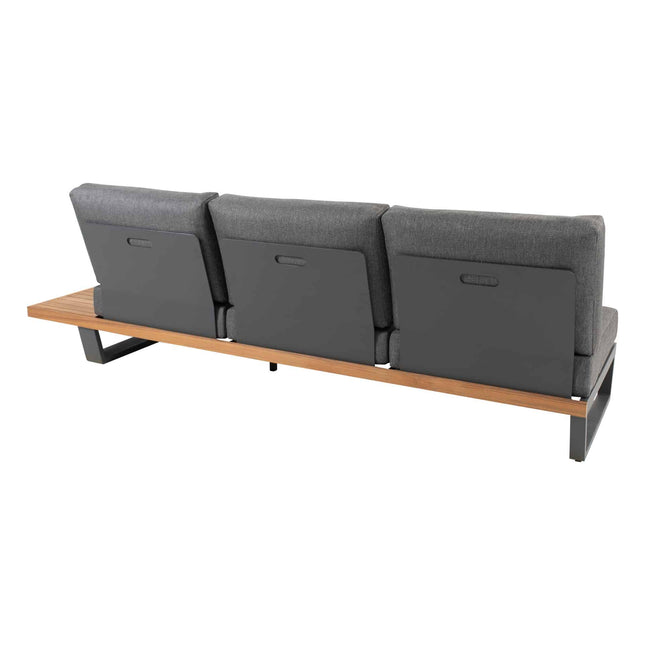 Taste 4SO Emerald hoekbank modulair + salontafel 120 x 66,5 cm