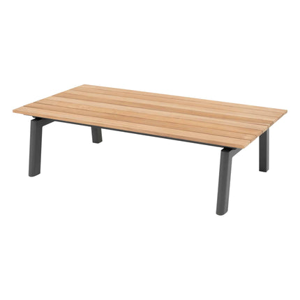Taste 4SO Ravenna Couchtisch mit Teaktisch -Tisch 120 x 65 x 35 cm