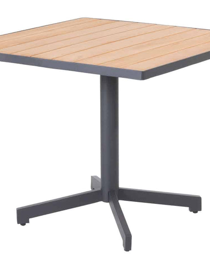 Taste 4SO Melbourne Dining + Fiesta Tisch mit Teaktisch -Tisch 90 x 90 cm