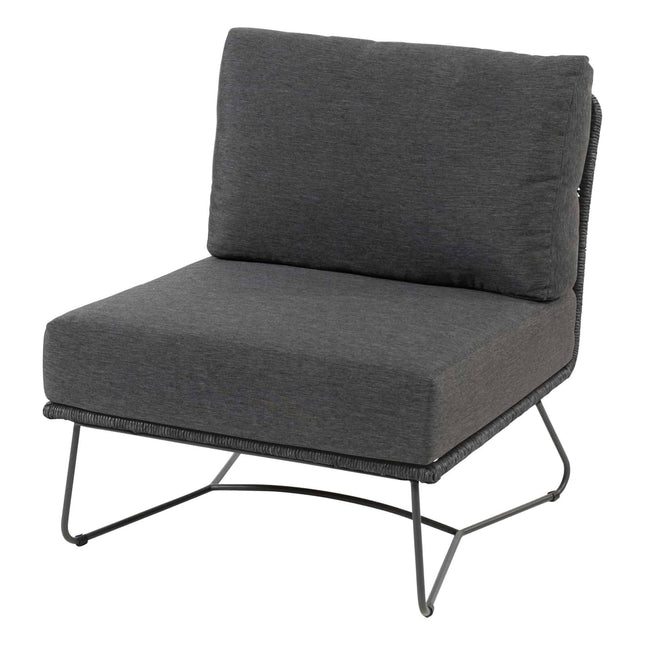 Taste 4SO Belmond hoekbank + center + Dali salontafel 73 Ø cm