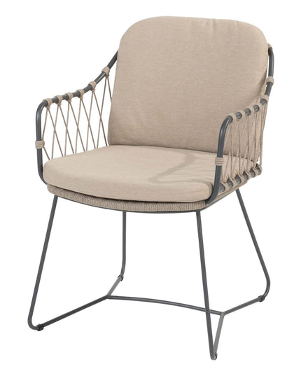 Taste 4SO Prego Dining + 4 Seasons Outdoor Montana Tisch HPL Slate Anthrazit 280 cm