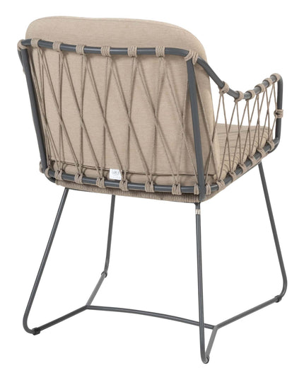Taste 4SO Prego Dining + 4 Seasons Outdoor Montana Tisch HPL Slate Anthrazit 280 cm