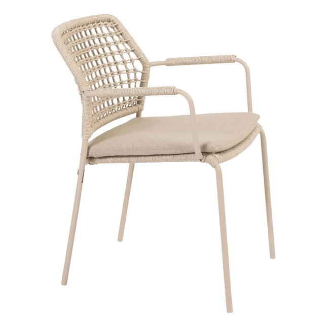 Taste 4SO Barista Dining Latte + Liam Teak Tabelle 180 cm