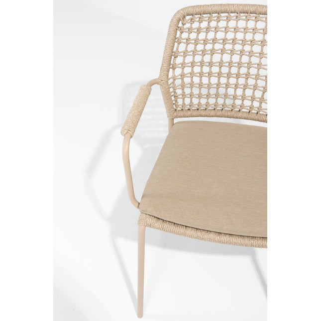 Taste 4SO Barista Dining Latte + Liam Teak Tabelle 240 cm