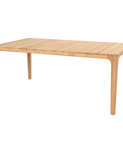 4 Seasons Outdoor Murcia Dining Latte + Taste 4SO Liam Teak Tabelle 180 cm