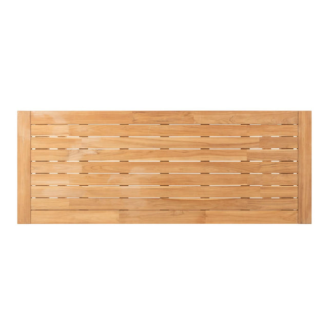 Taste 4SO Parma stapelbare dining + Noah teak tafel 260 cm