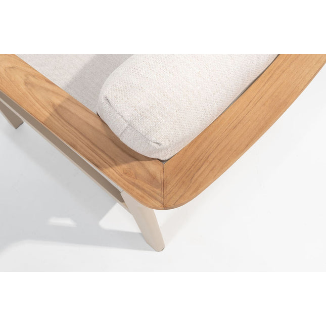 Taste 4SO Olivia loungeset 3-zits lounge bank + 2x lounge stoel + voetenbank